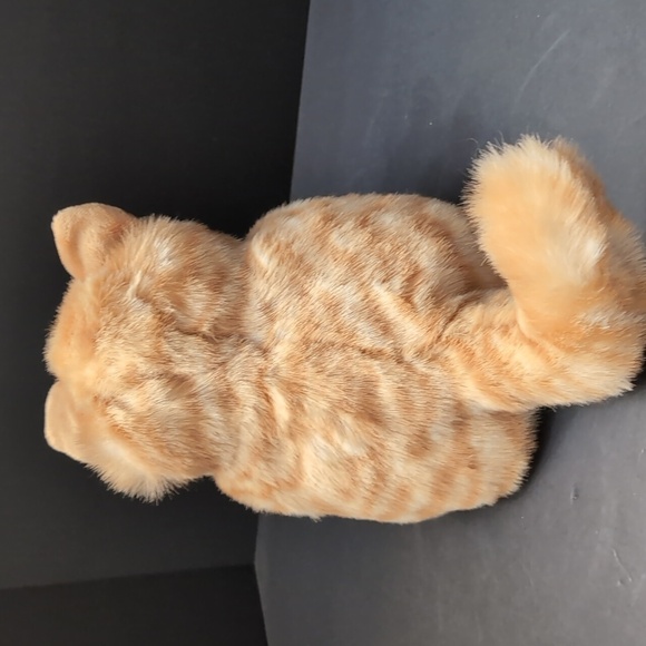 Folkmanis Orange Tabby Kitten/Cat Hand Puppet. - Picture 4 of 8